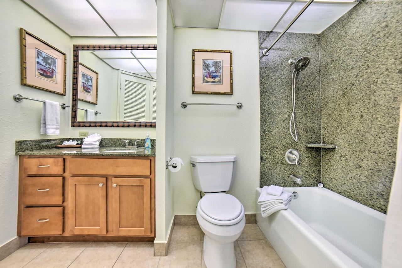 Cute Beachfront Condo With Lanai And Resort Pools Kahana Exterior photo